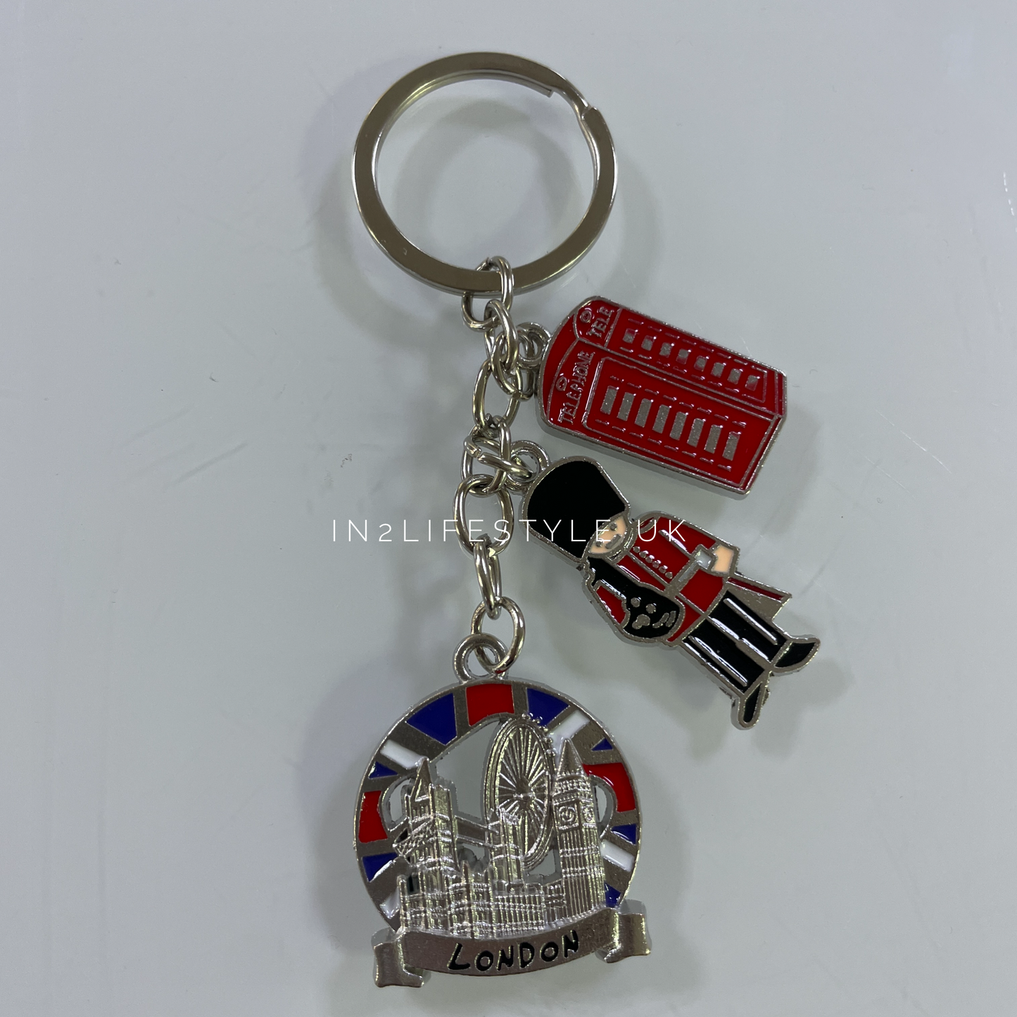 London Charm Keyring KR026