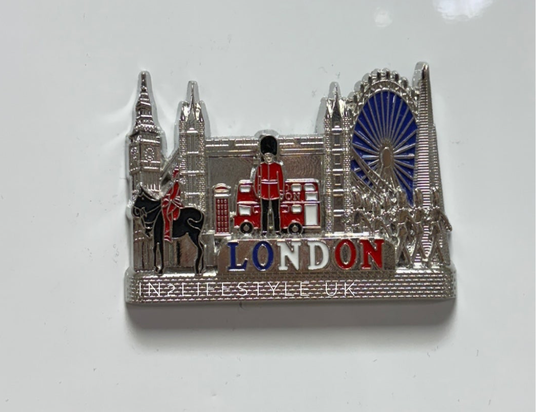 London Metal Fridge Magnet MM152