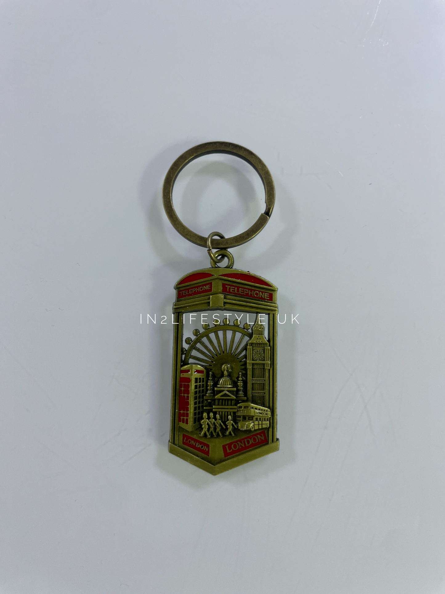 London Charm Keyring KR113D