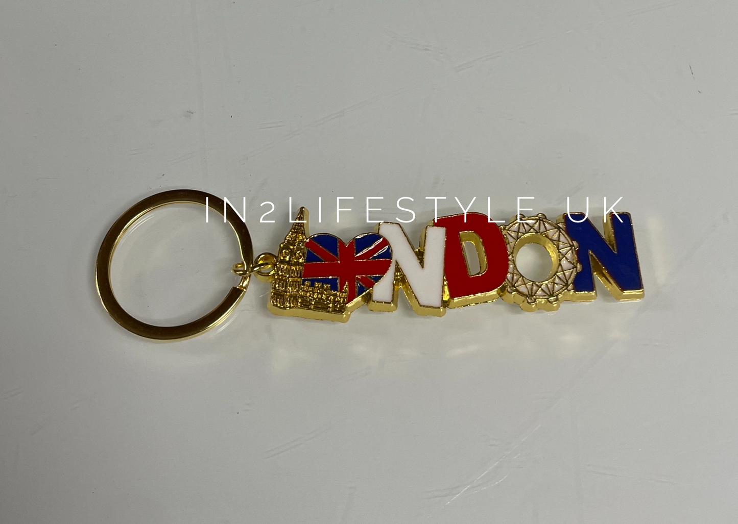 London Charm Keyring KR111