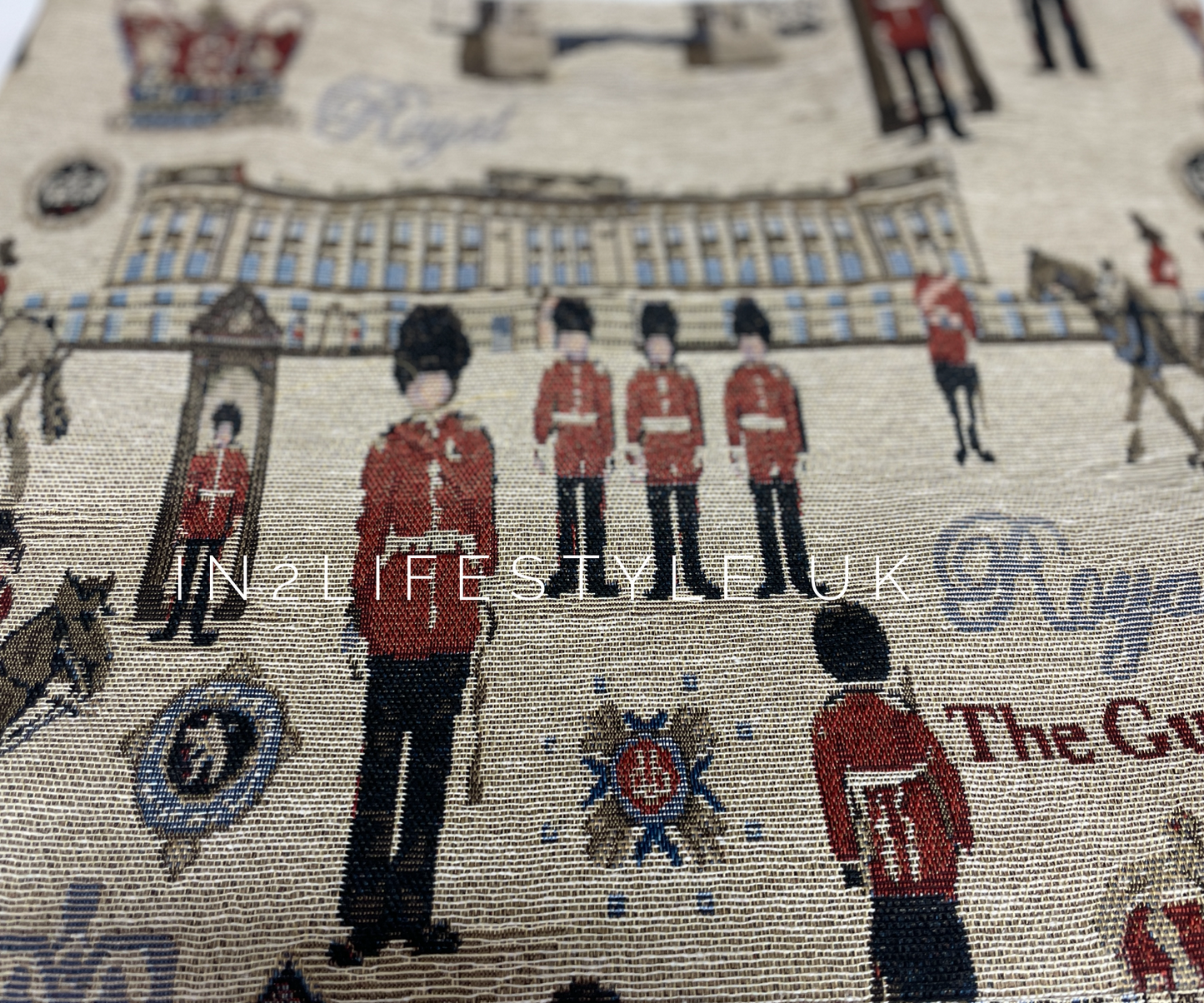 SALE London Woven Tote Bags