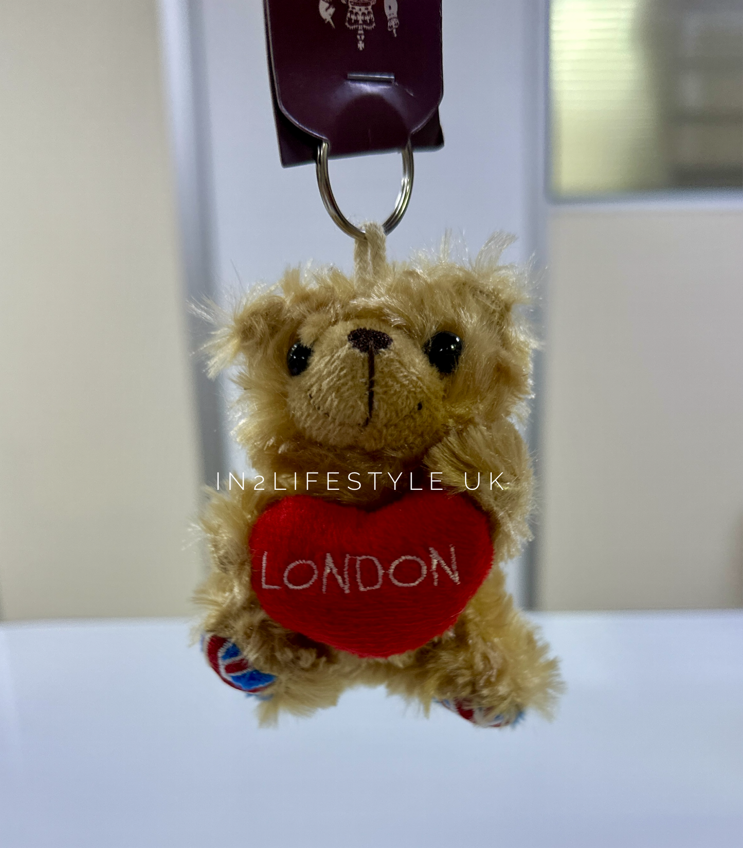London Teddy Bear Keyring