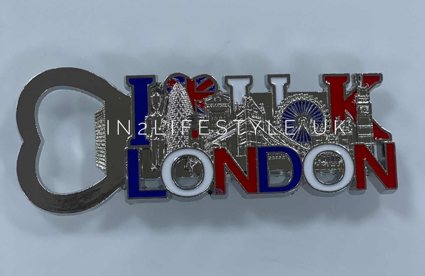 Metal Bottle Opener London Fridge Magnets