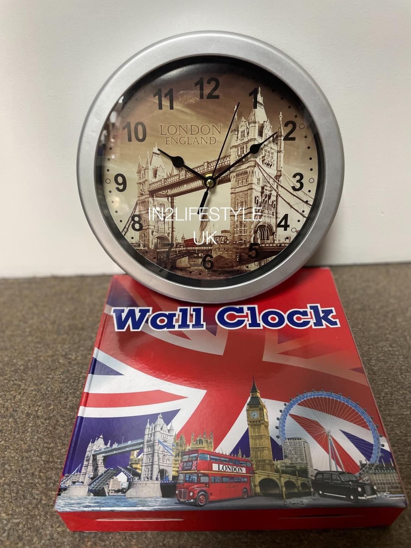 London Souvenir 9” Wall Clock