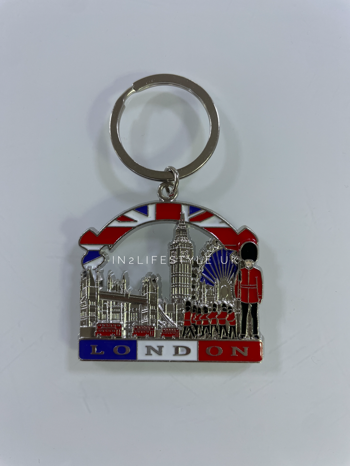London Charm Keyring KR205