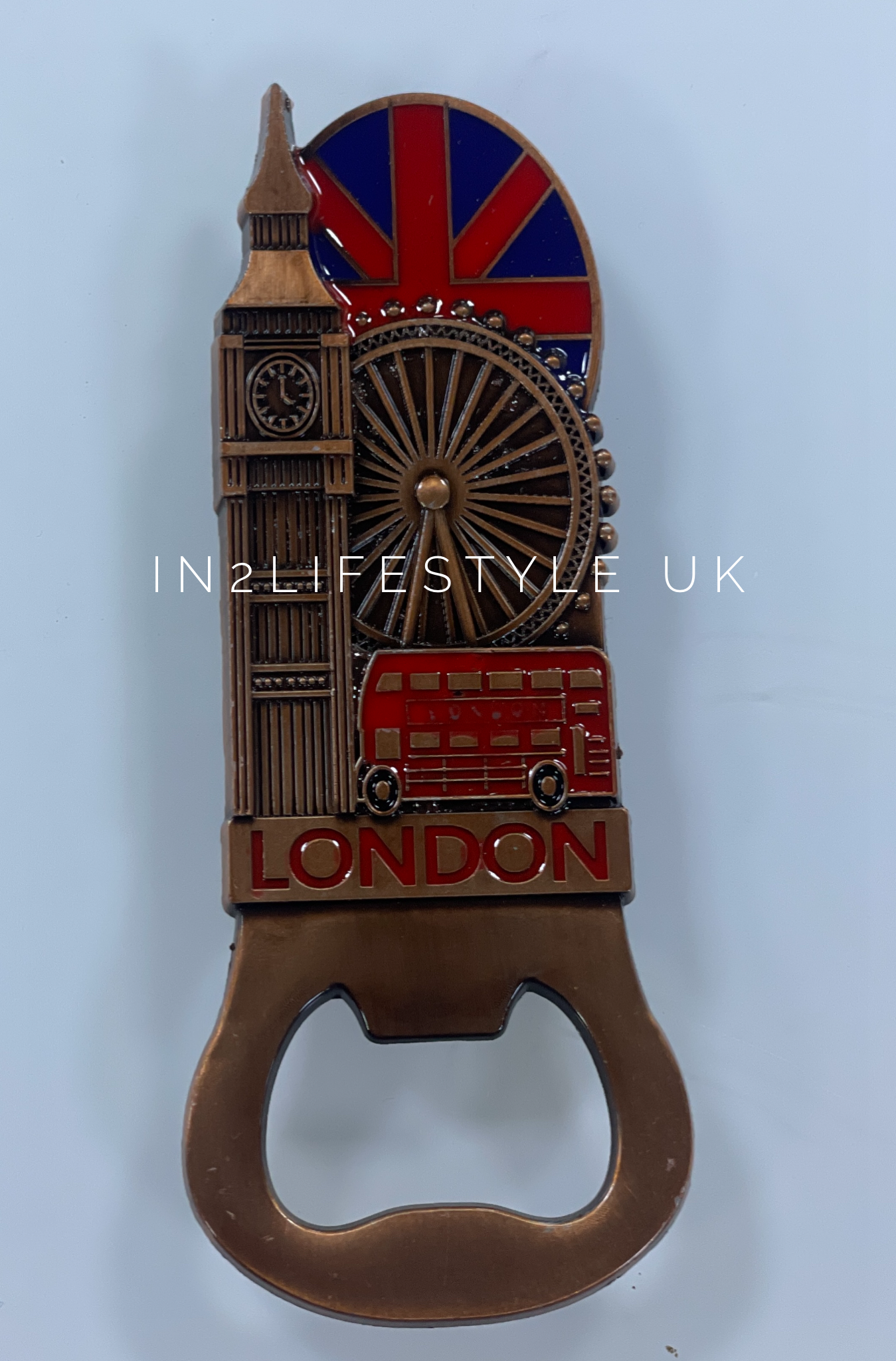Metal Bottle Opener London Fridge Magnets
