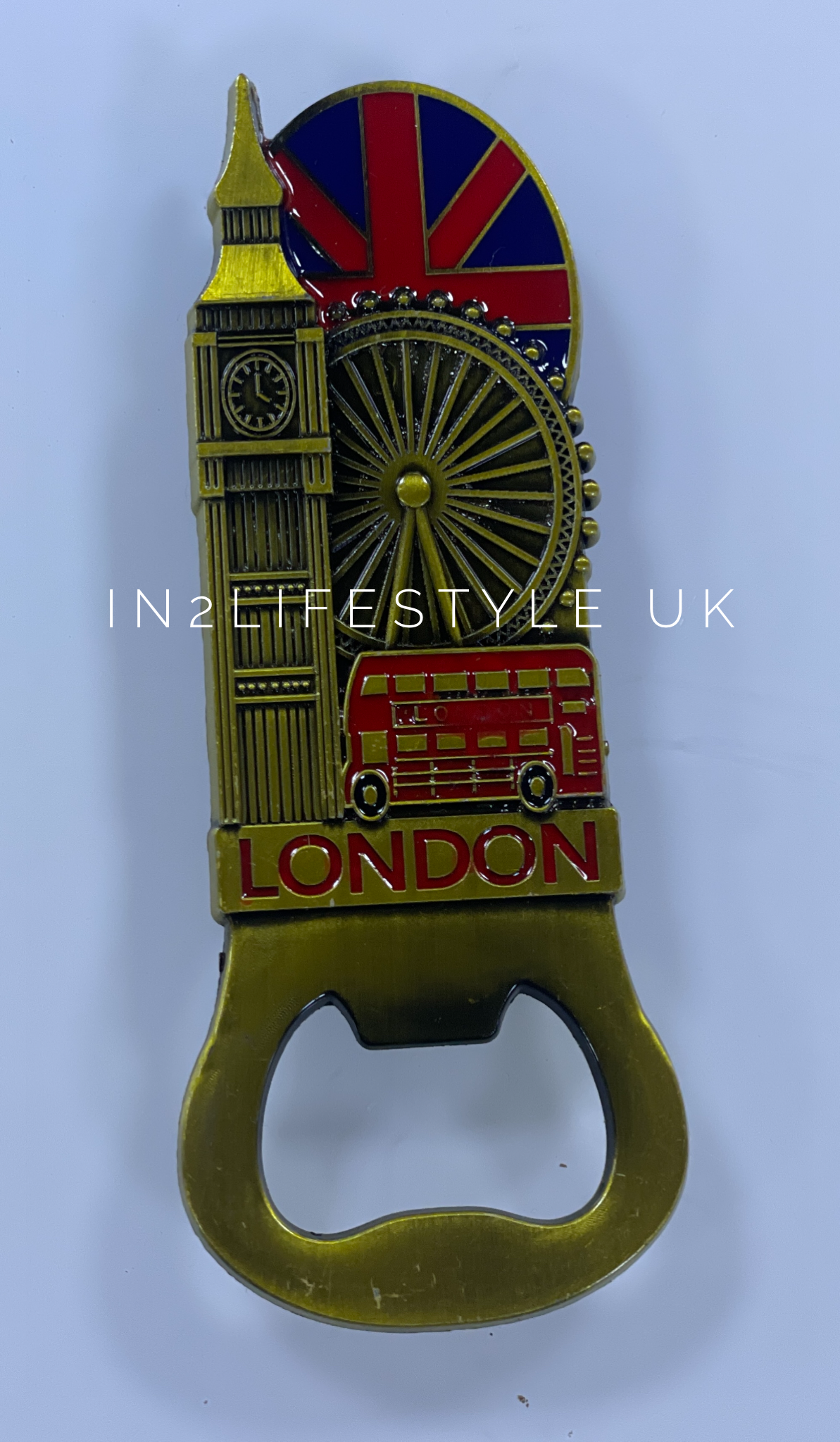 Metal Bottle Opener London Fridge Magnets