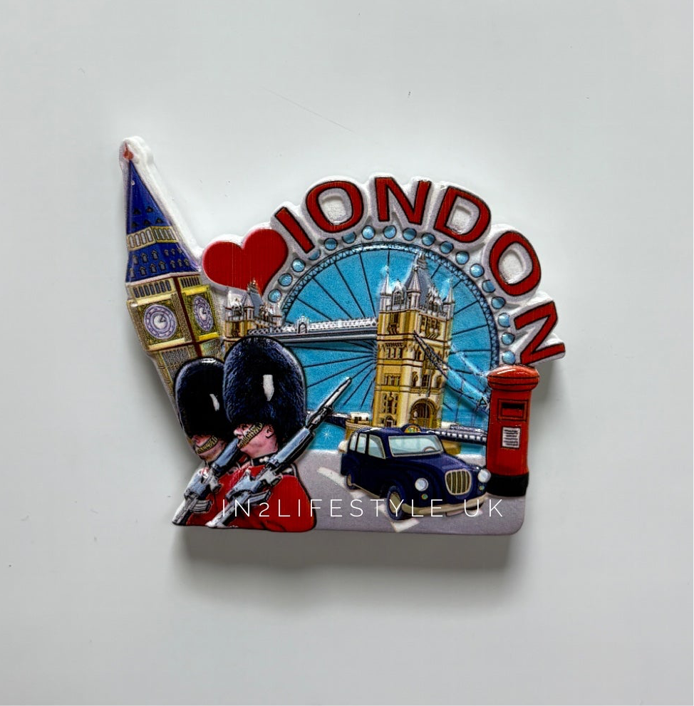 London Resin Fridge Magnet PMG019