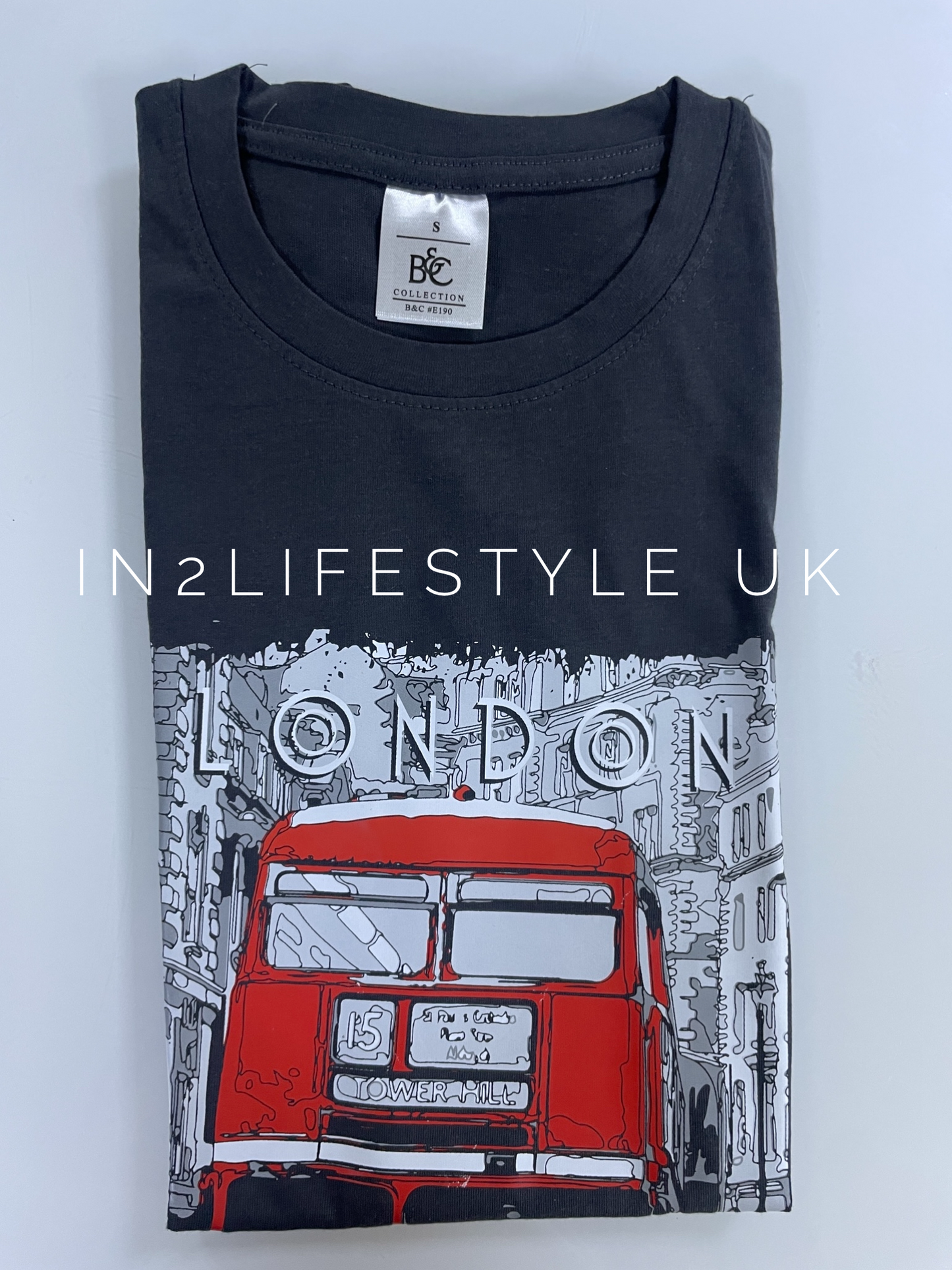 LSP11 London Red Bus Premium Tshirt