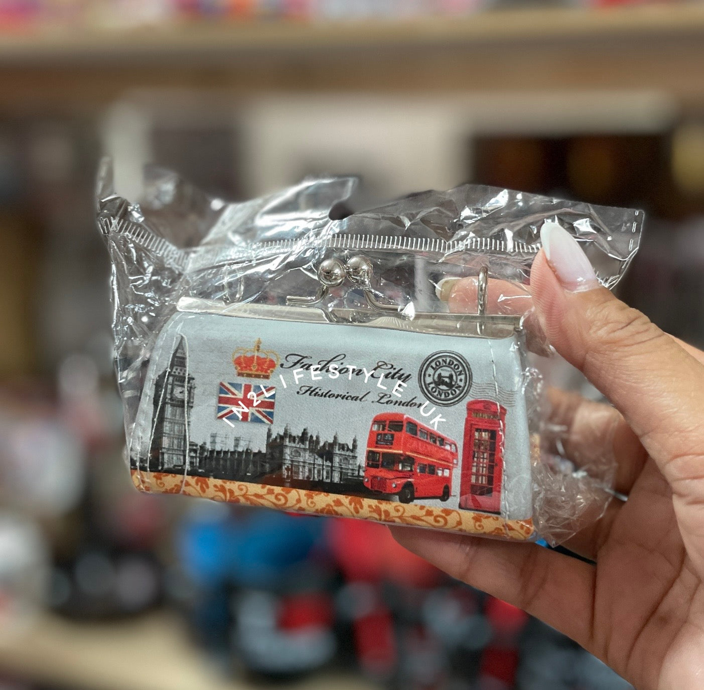 London Clip Coin Purse