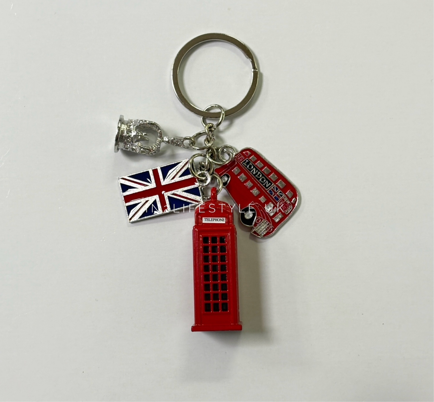 London 3D Keyring KR130G