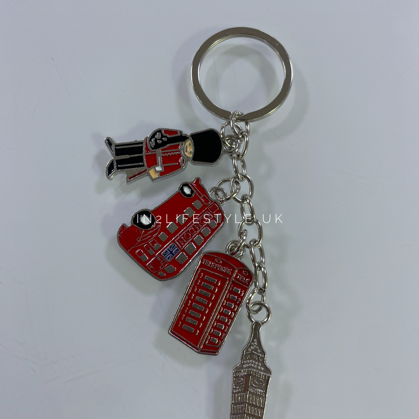 London Charm Keyring KR151