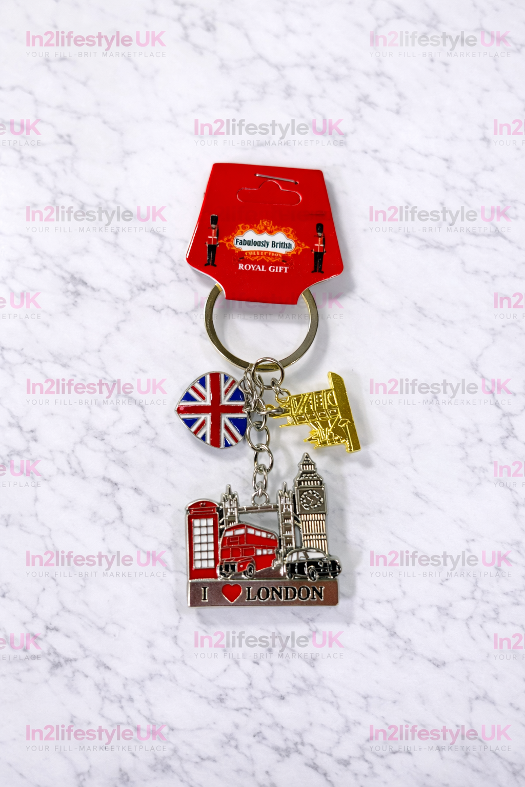 PRKR5 Premium London Souvenir Keyring