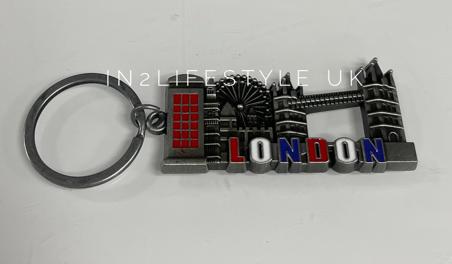 London Charm Keyring KR121