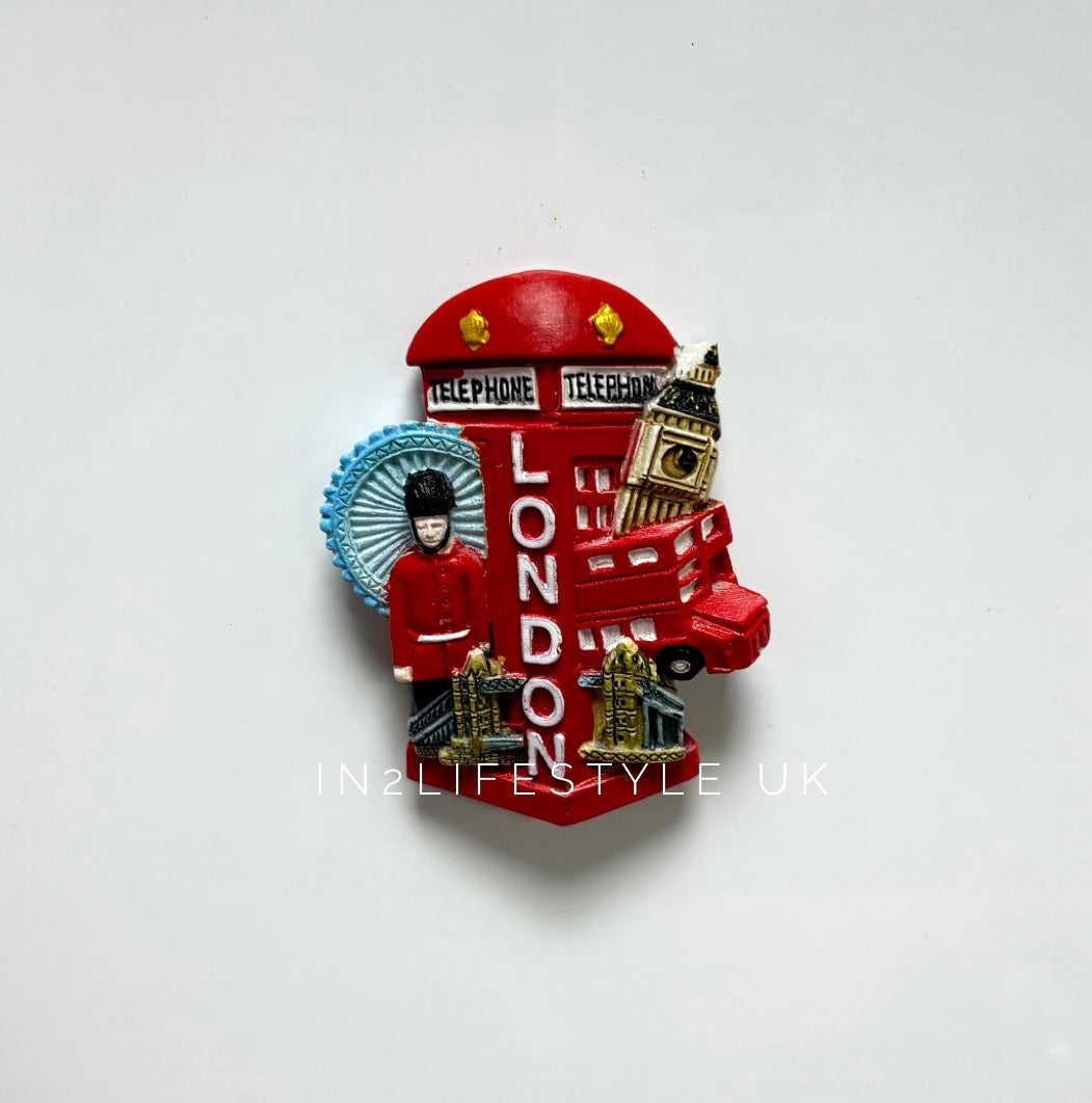 London Resin Fridge Magnet RMG006