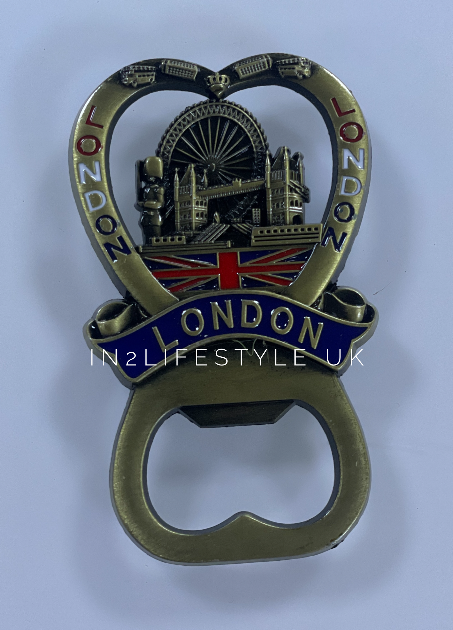 Metal Bottle Opener London Fridge Magnets