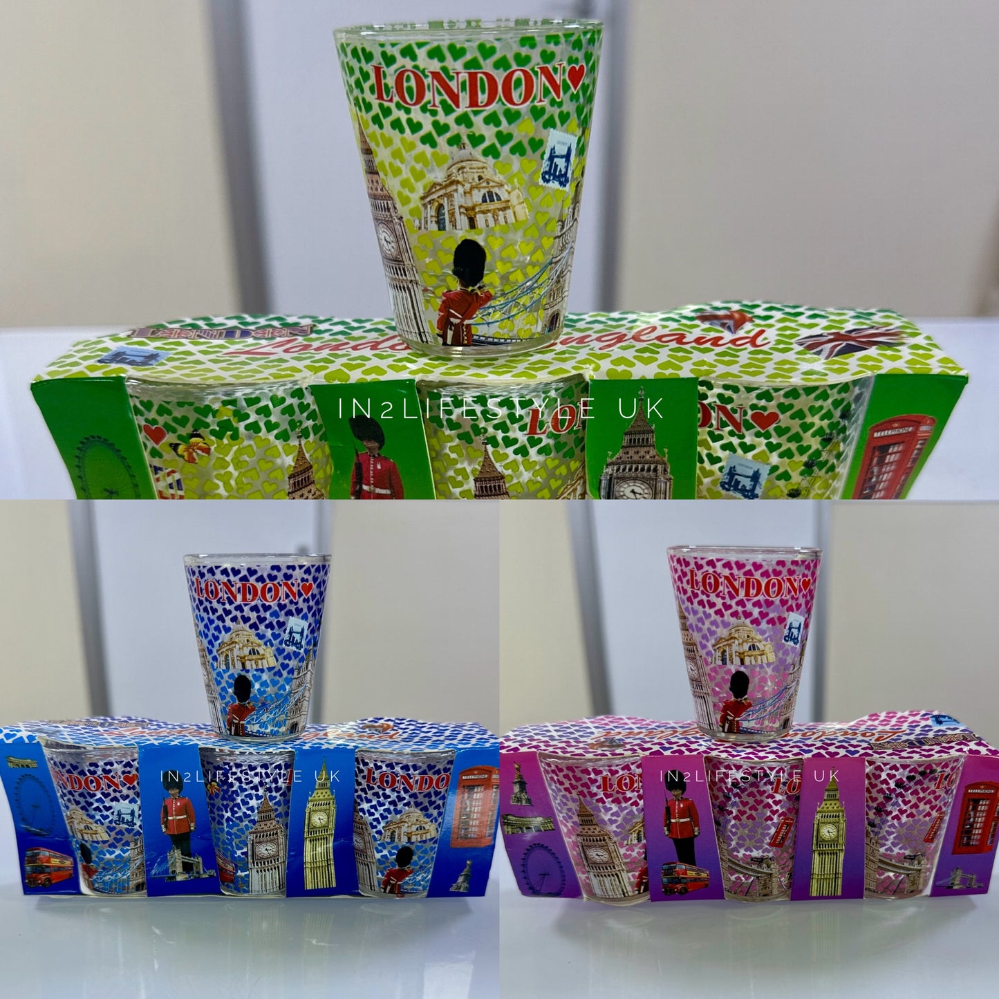 London Souvenirs Shot glass SETS