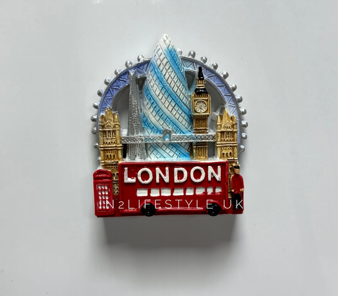 London Resin Fridge Magnet RMG068
