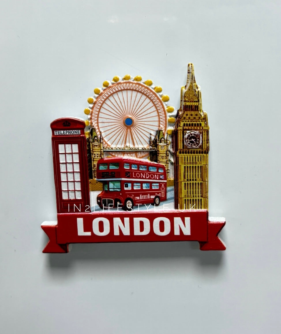 London Resin Fridge Magnet PMG08