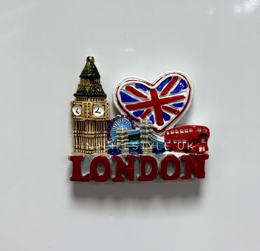 London Resin Fridge Magnet RMG057B