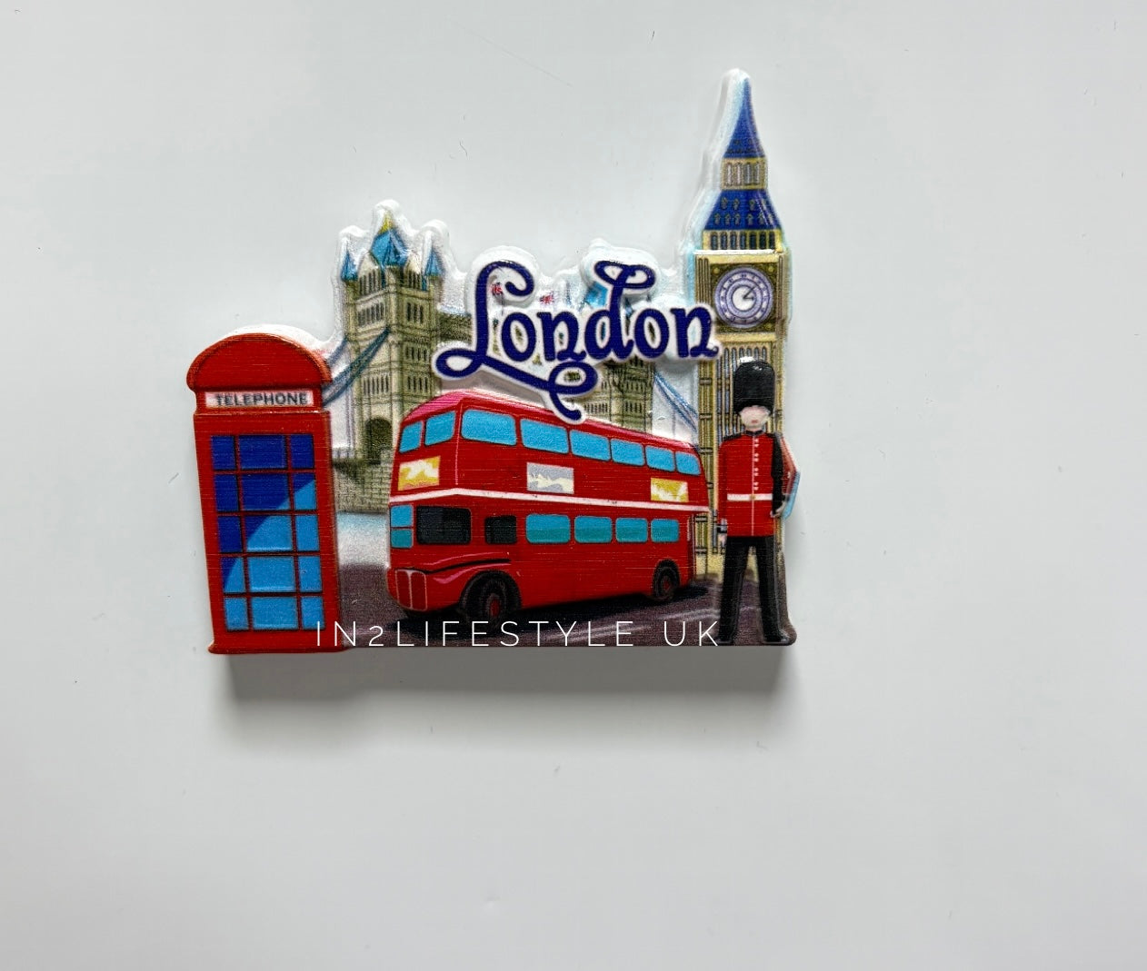 London Resin Fridge Magnet PMG030