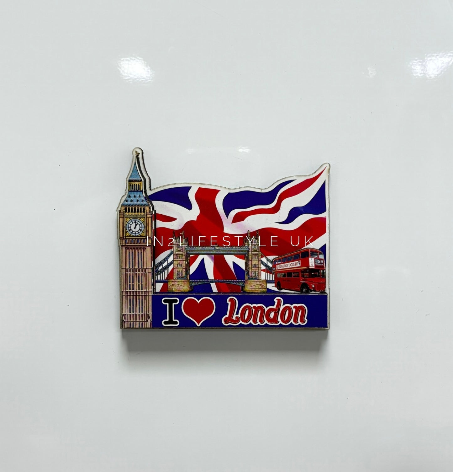 3D London Wooden Magnet 7