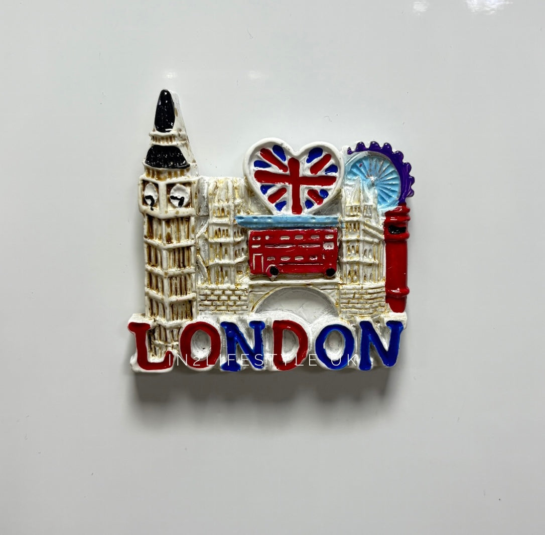 London Resin Fridge Magnet RMG062