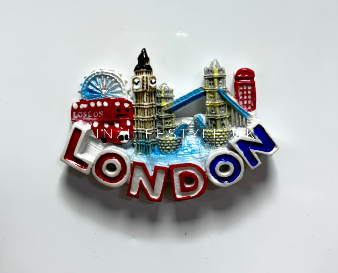 London Resin Fridge Magnet RMG058