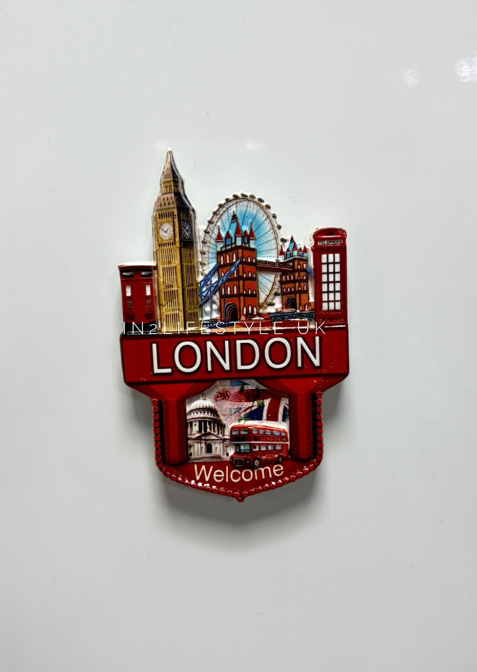 London Resin Fridge Magnet PRM-010