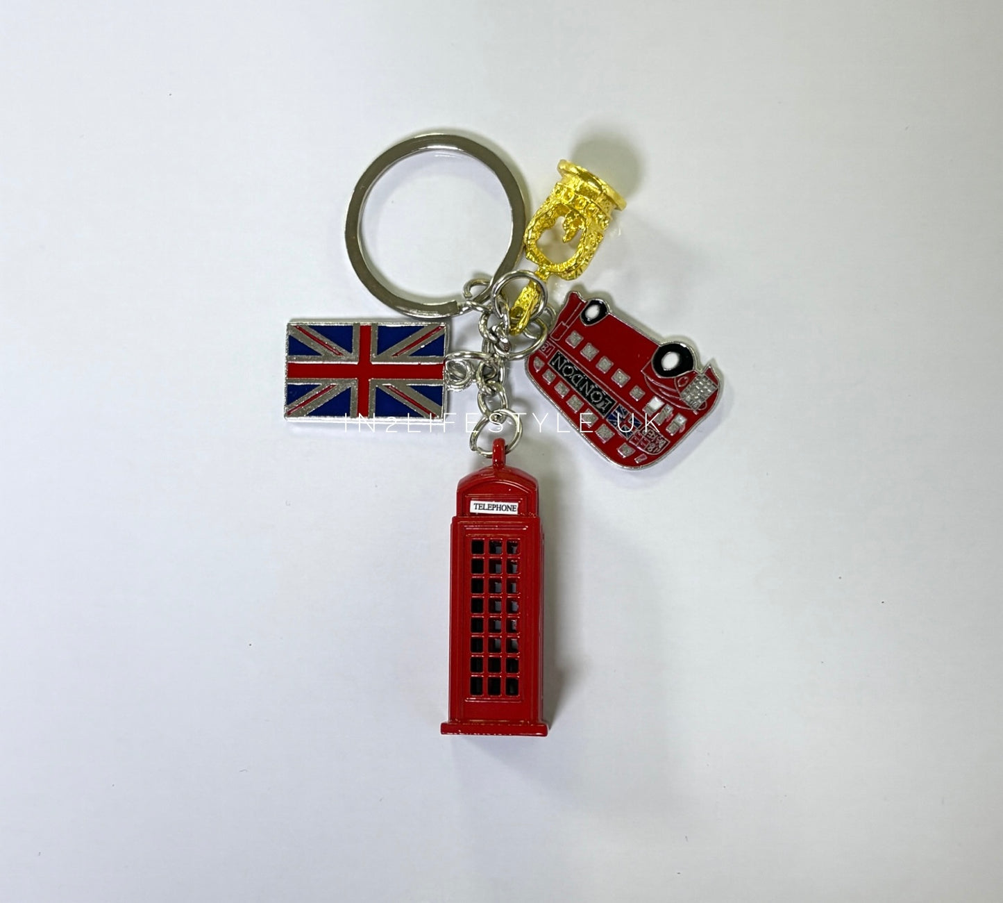 London 3D Keyring KR130F