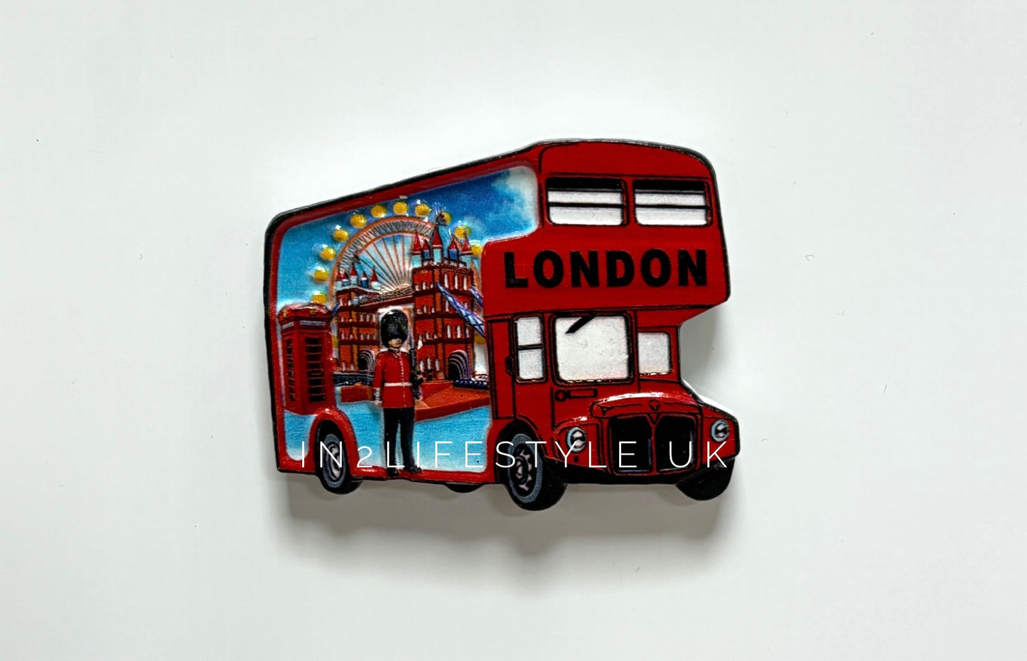London Resin Fridge Magnet PRM-003