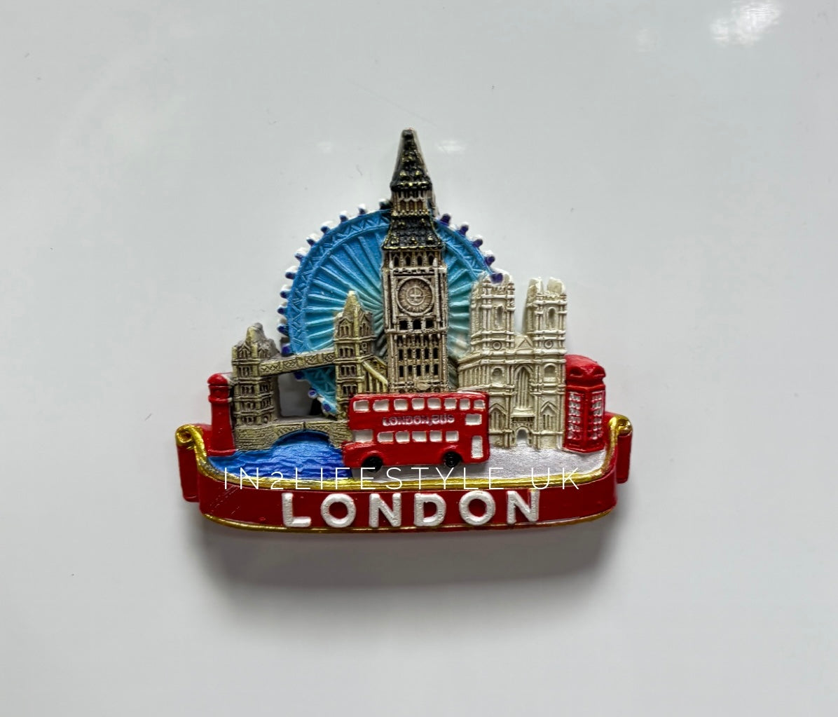 London Resin Fridge Magnet RMG013B