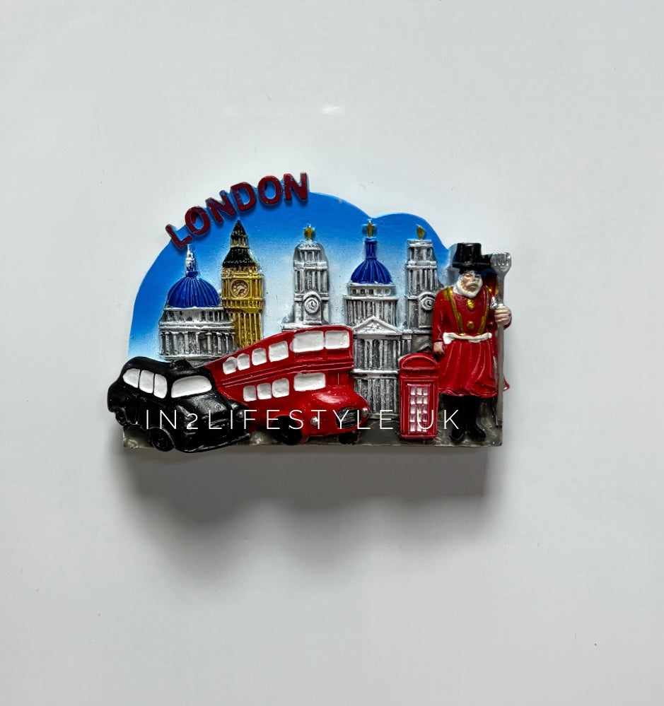 London Resin Fridge Magnet RMG028