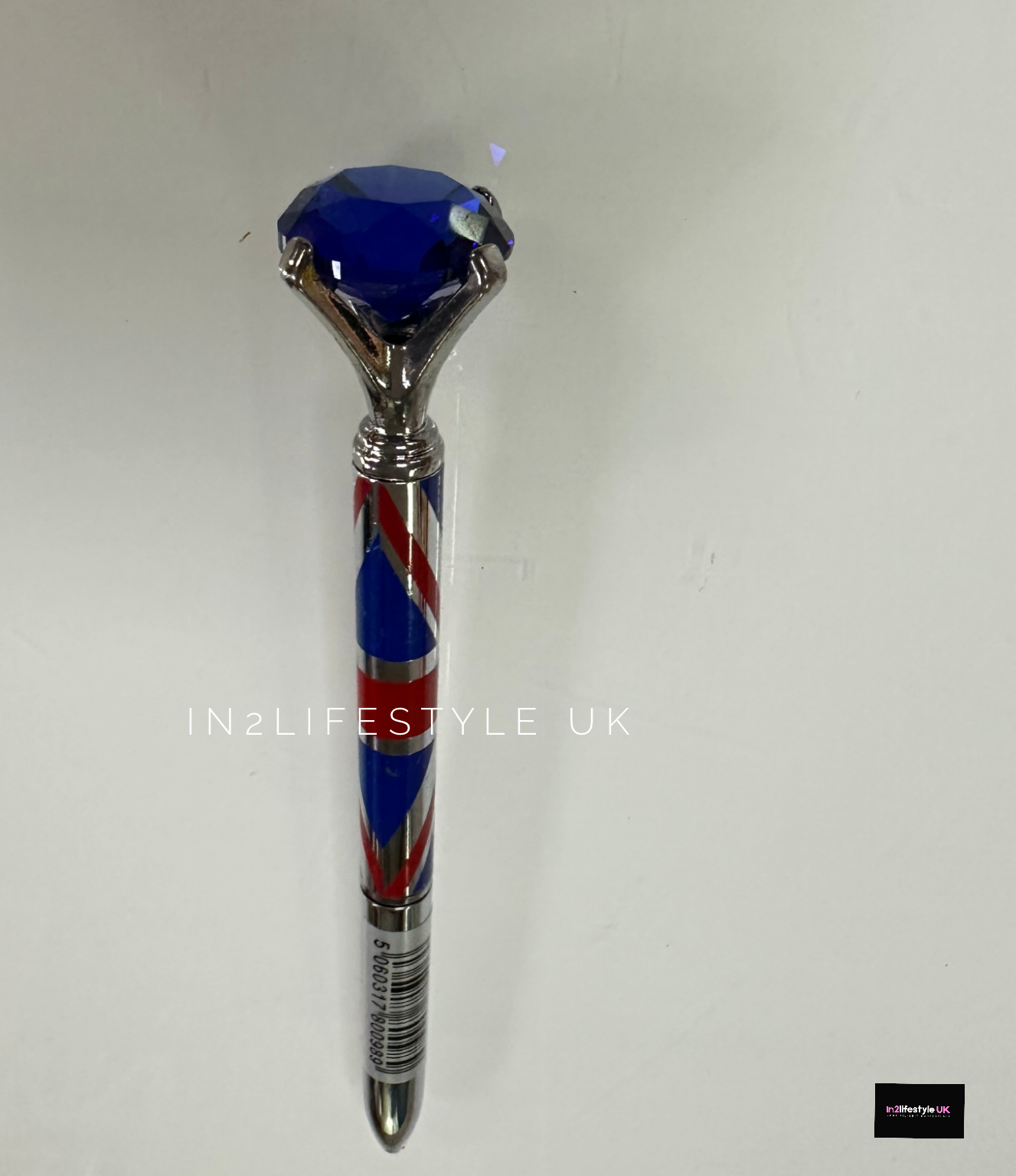 LP010 London Blue Crystal Pen