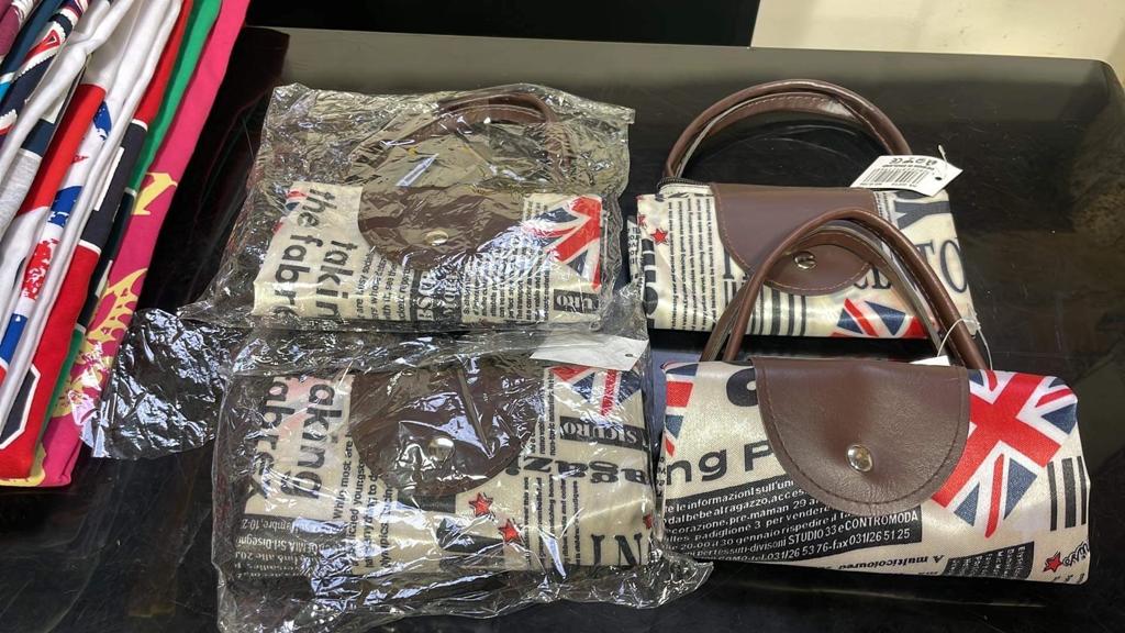 London Folding Tote Bag