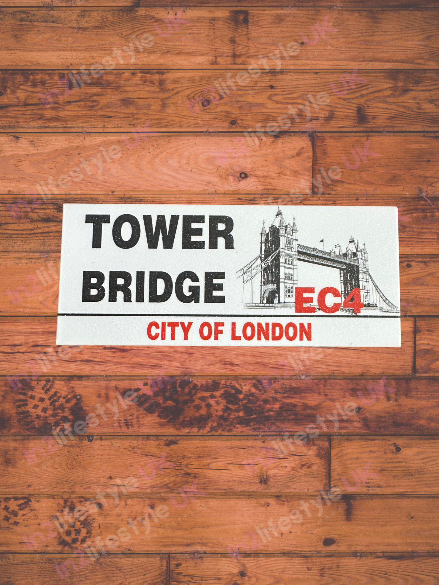 London Iconic Tower Bridge Fridge Magnet