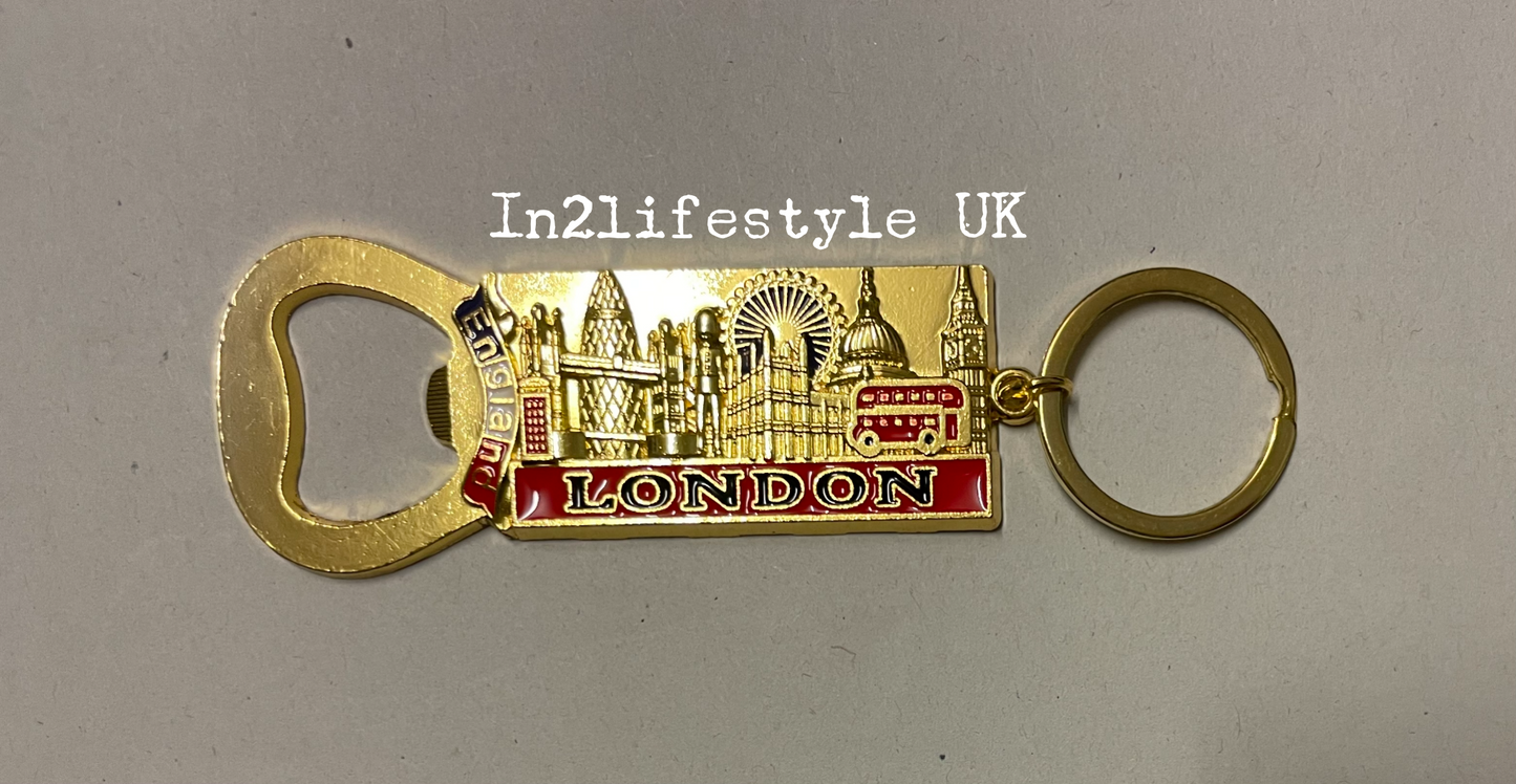 Bottle Opener London Souvenir Keyrings