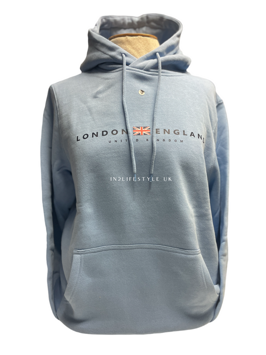 LPH11 London Printed Adult Hoodies