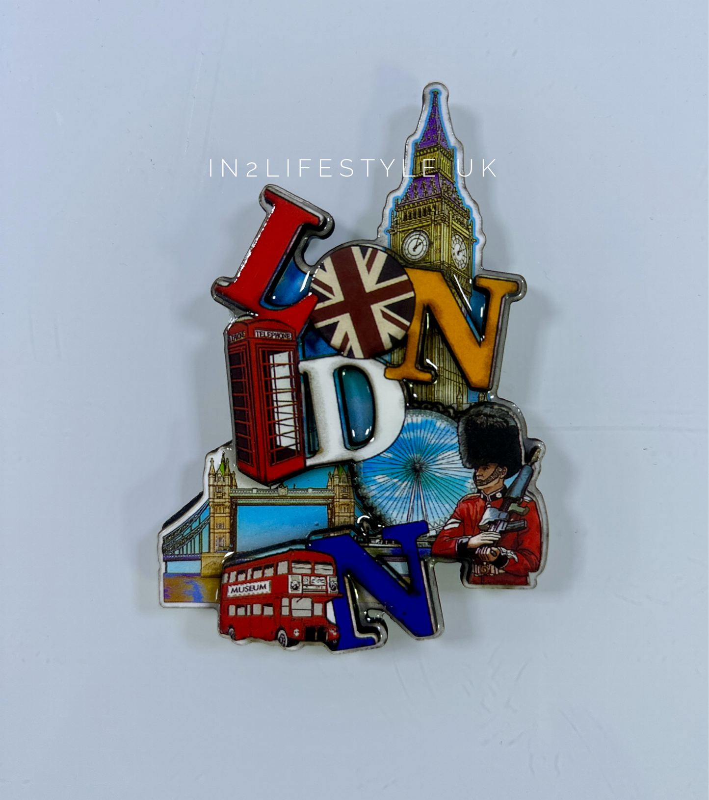Premium Gloss London 3D Fridge Magnet 7
