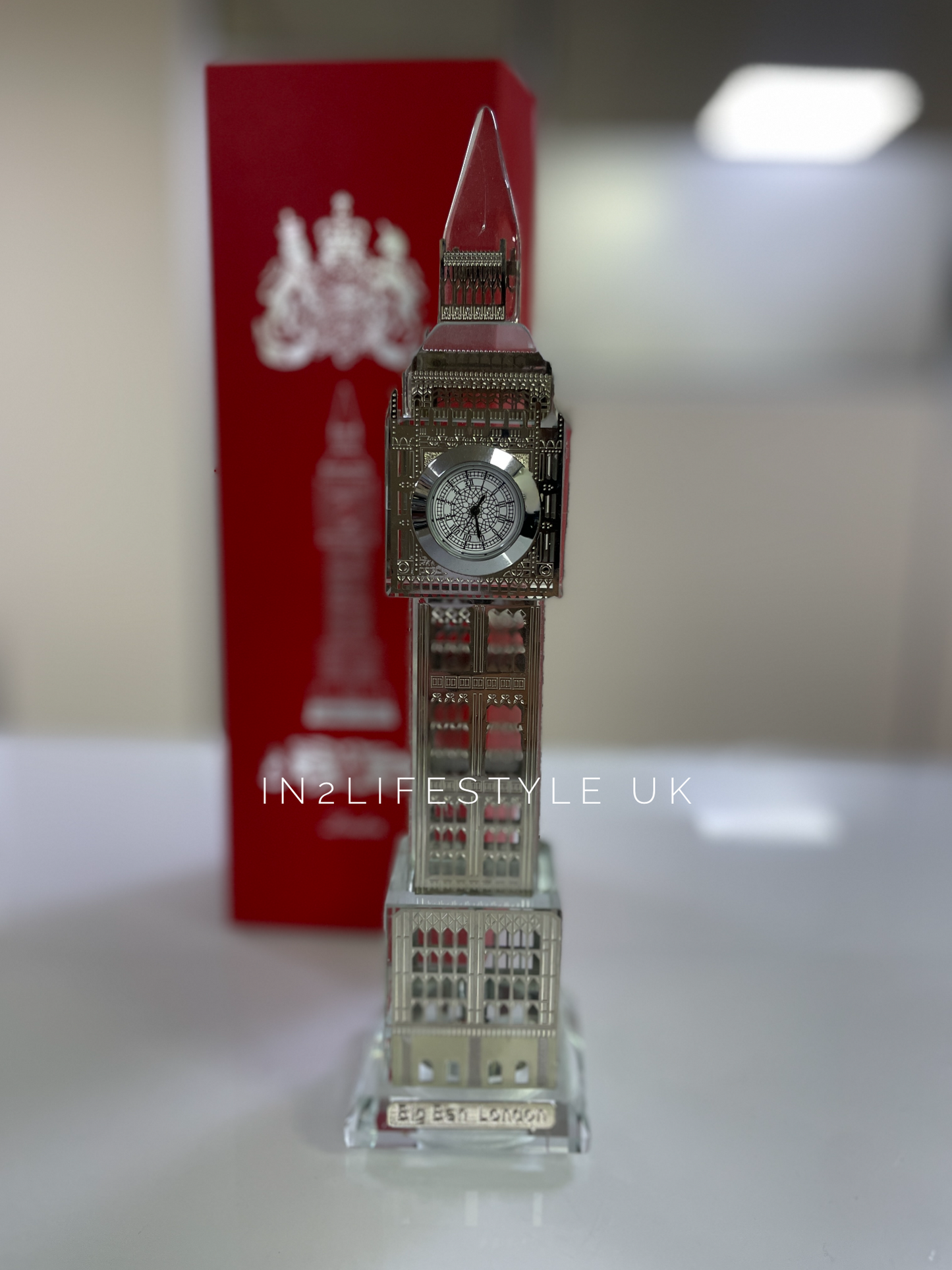 Big Ben Crystal Clock Large