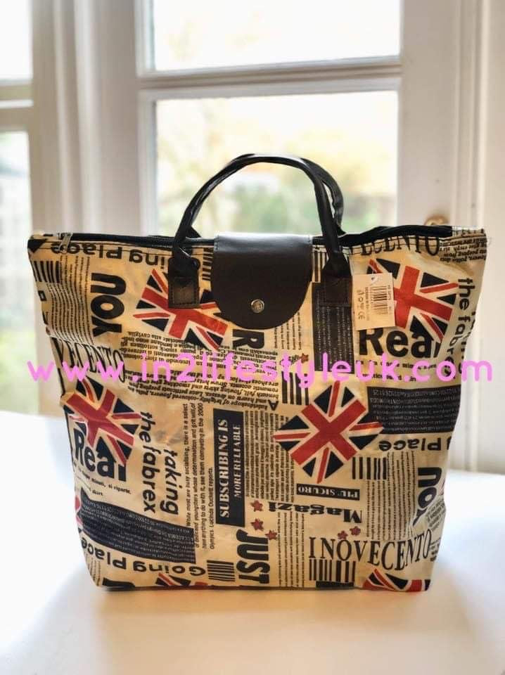 10pcs for £55 London Sight Tote Bags with Zipper