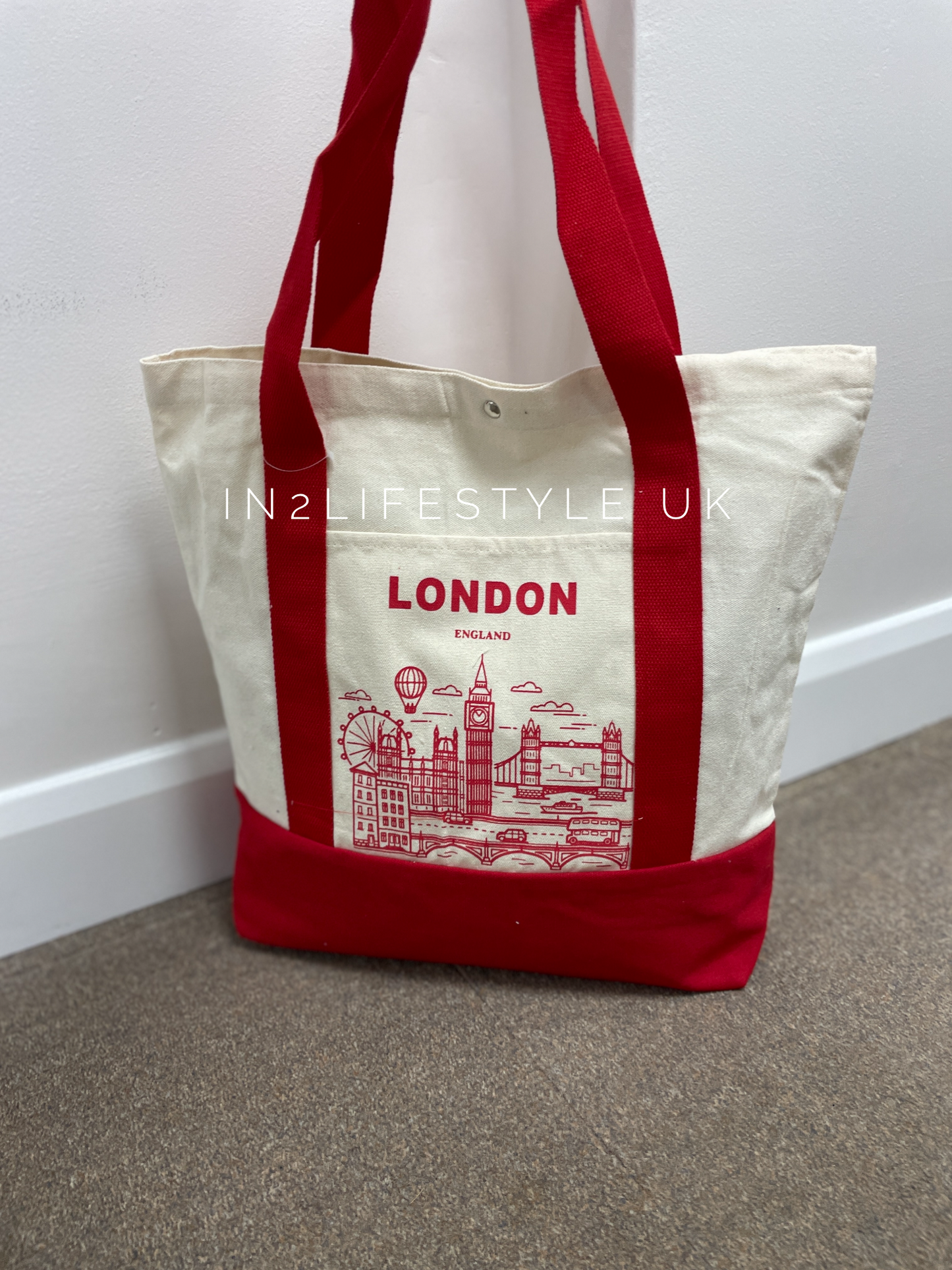 London Souvenir Top Quality Tote Bags