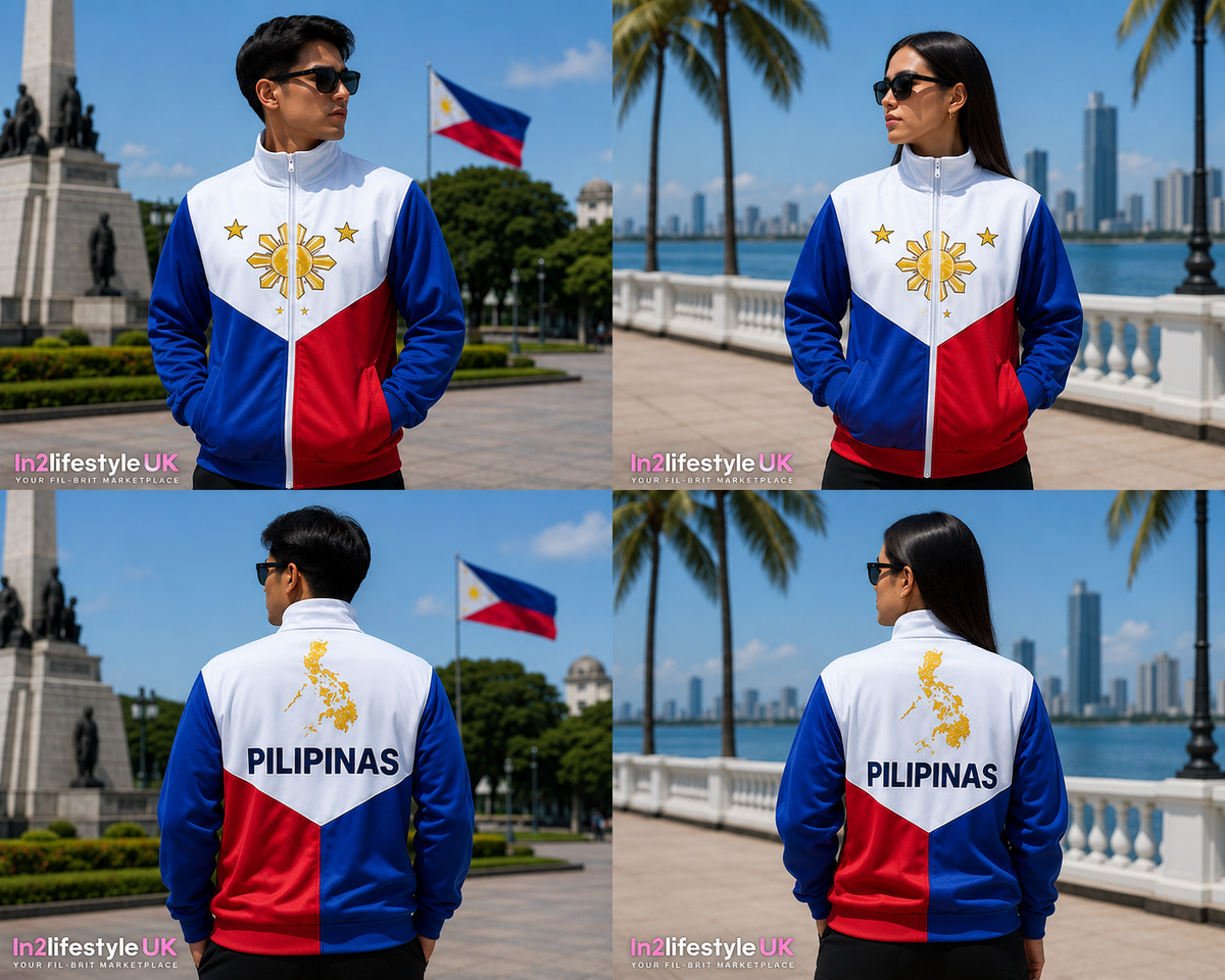 Philippines Zip Up Track Jacket