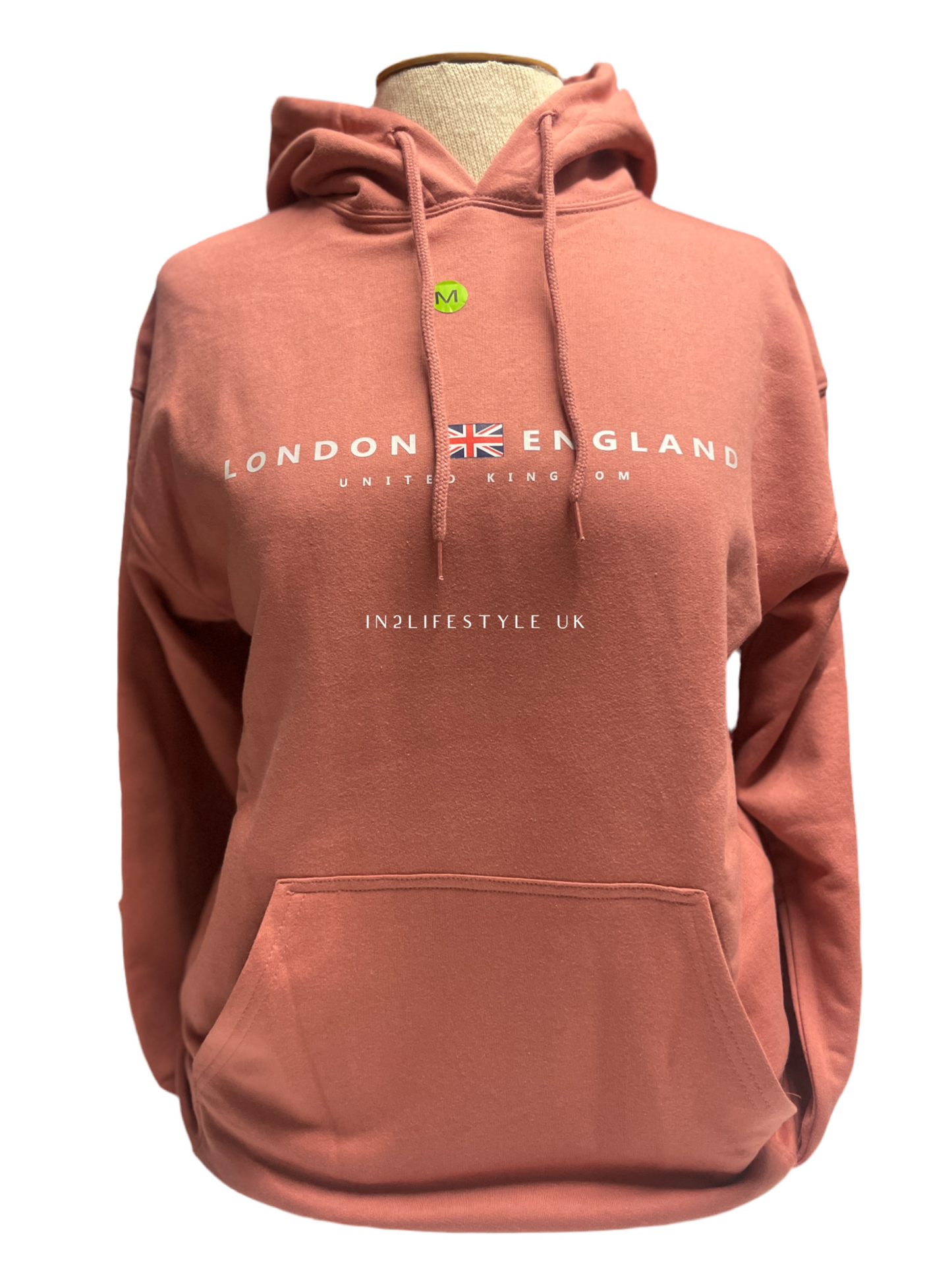 LPH5 London Printed Adult Hoodies