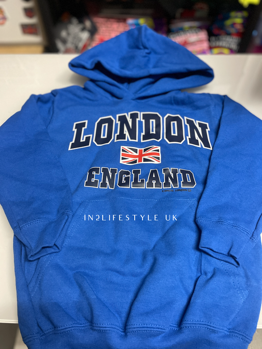 KHP2 London Kids Printed Hoodie