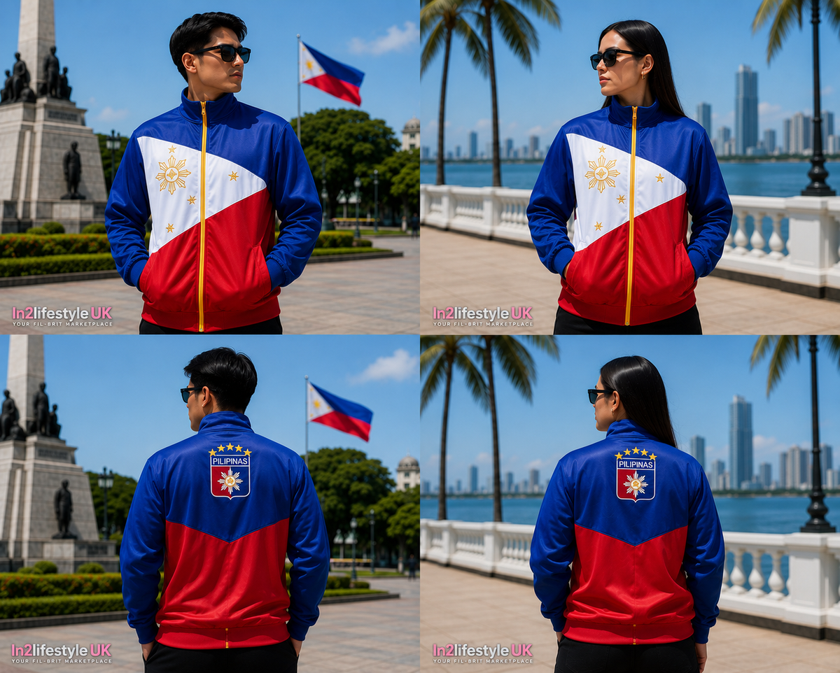 Philippines Zip Up Track Jacket