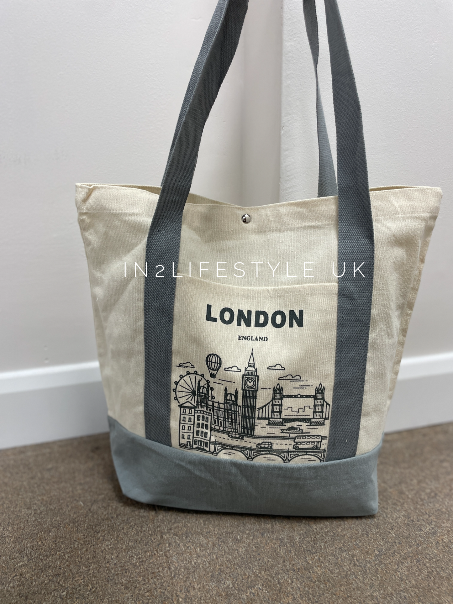 London Souvenir Top Quality Tote Bags