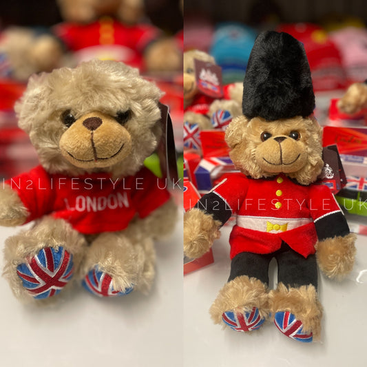 London Souvenir Stuffed Toy Teddy Bear / King's Guard