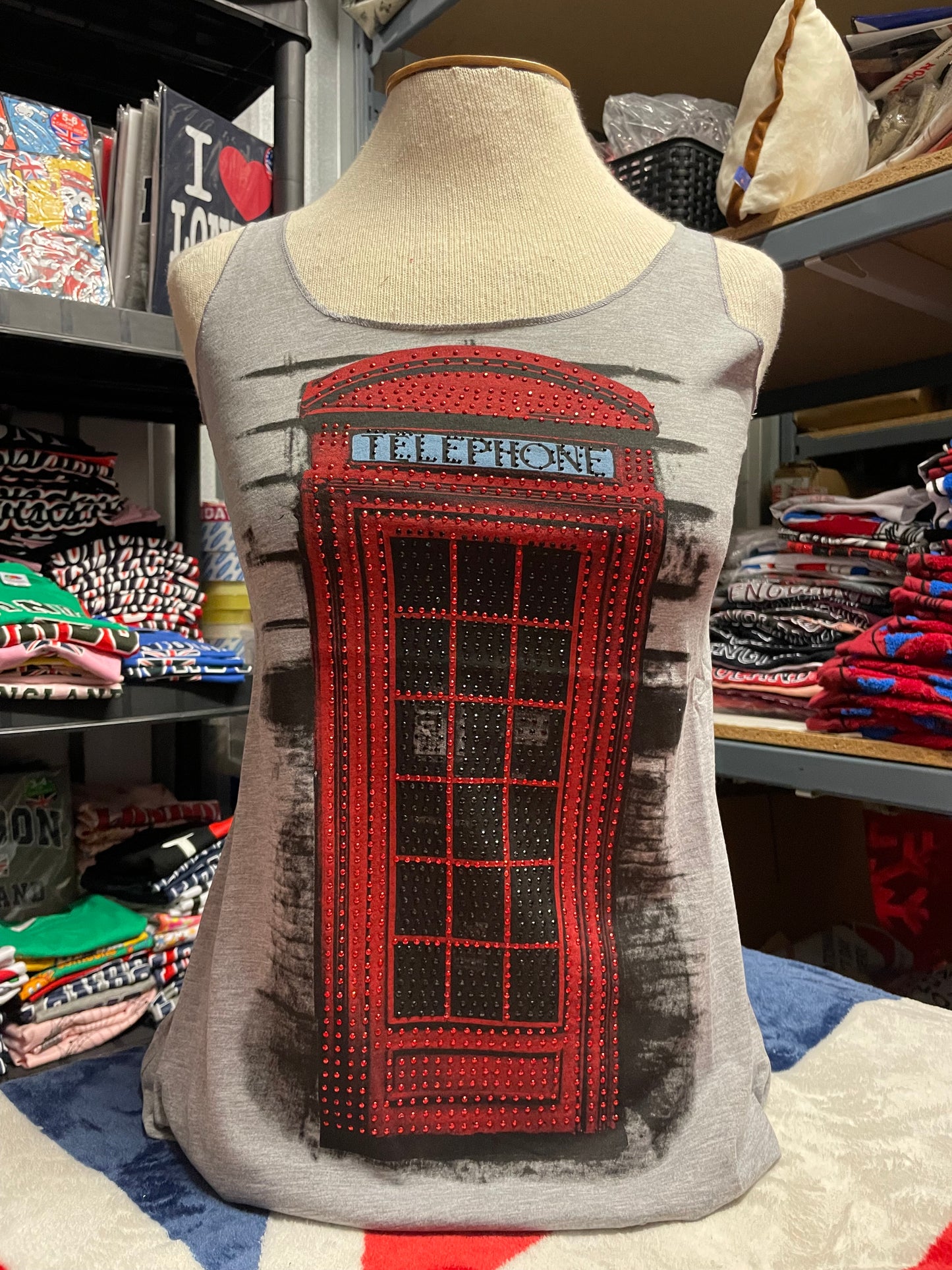 London Phone Booth Vest