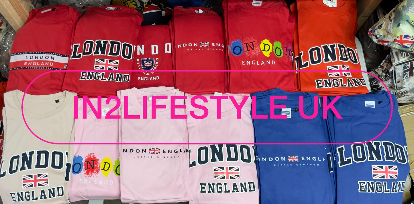 20 pieces for £65 Assorted DESIGN Standard T-shirt Bundle